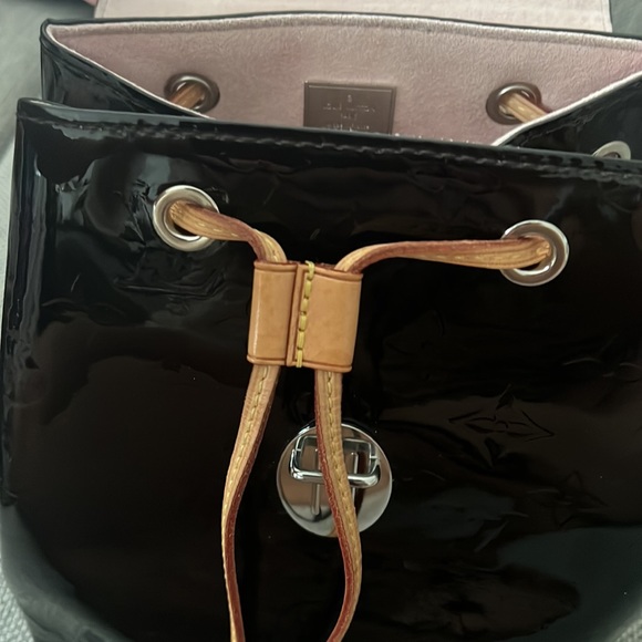 AUTH LV Louis Vuitton Vernis Hot Springs Backpack Rose Amarante - Picture 7 of 12